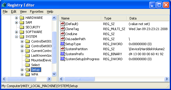 Enumerating Registry Subkeys Program Example: Verifying the program output through Windows registry